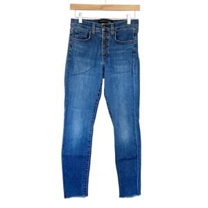 Veronica Beard Debbie Ankle Skinny High Rise Jeans Sz 26